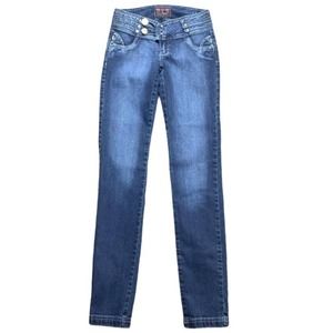 DIVERSITY JEANS “FIND YOUR FREEDOM” SIZE 7 GIRLS SKINNY JEANS
